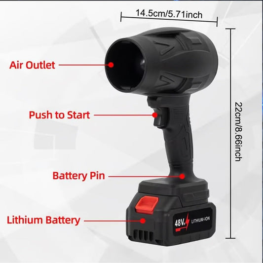 Jet Blower with Charger (2 Battery)